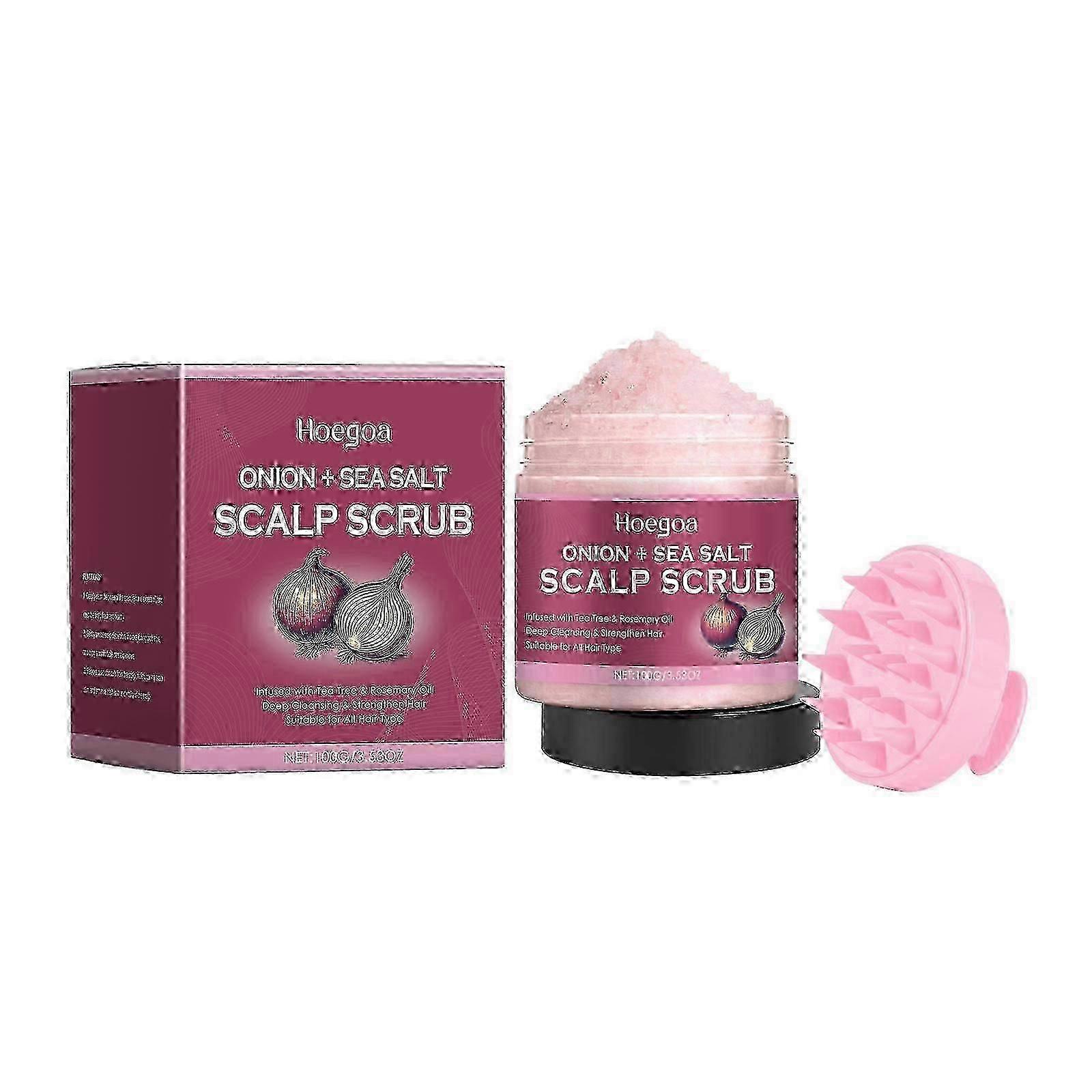 Hoegoa scalp nourishing scrub, deep cleansing, oil control, soothes scalp discomfort, nourishes and softens the scalp