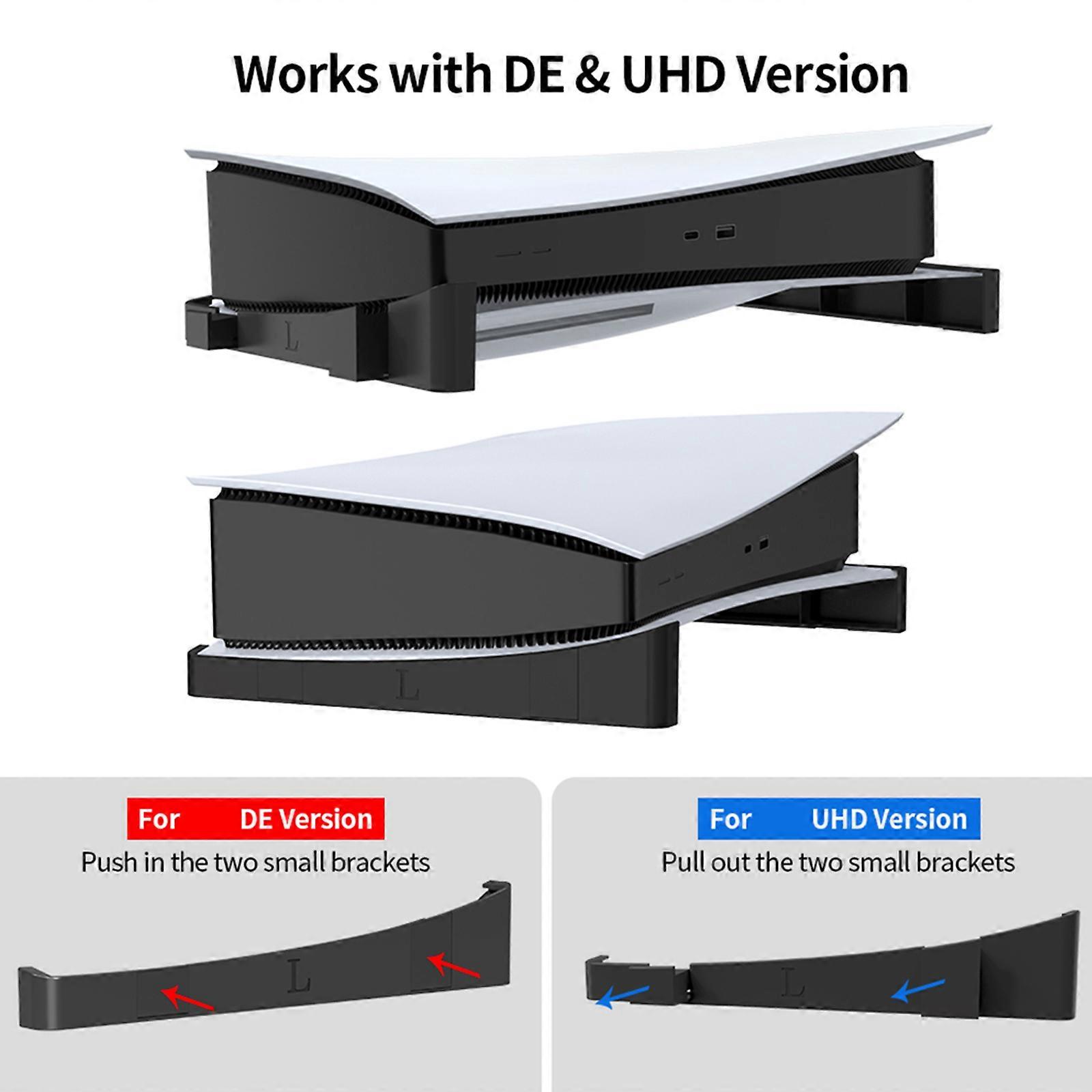 Rack Storage Holder Stand Horizontal Storage Rack Lay the Stand for Host Horizontal Station Holder