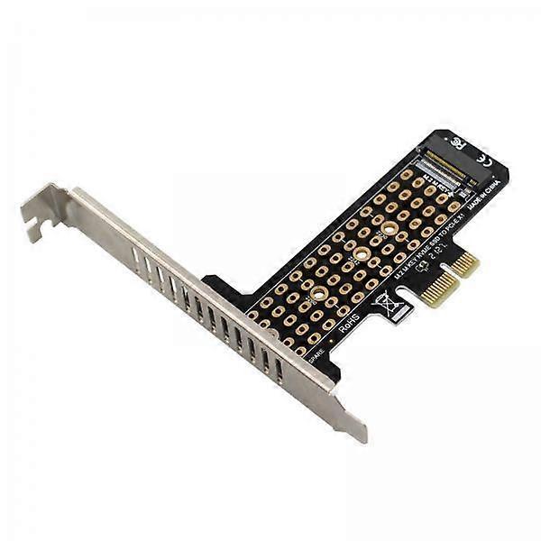 M.2 SSD to PCIe X1 Riser Card with LED Display for X1 X4 X8 X16