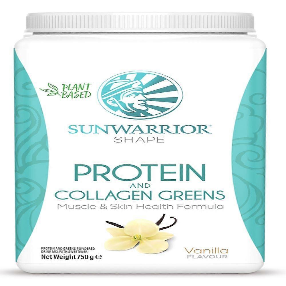 Sunwarrior Shape Protein - Collagen Greens - Vanilla 750g