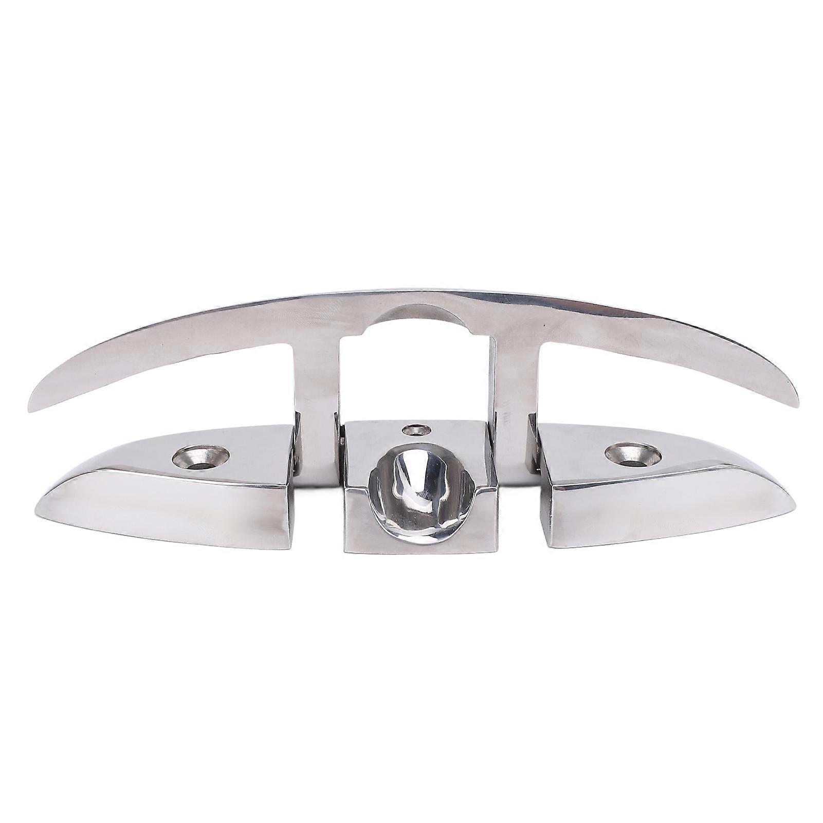 8in סירה לקשור למטה קליט 316 נירוסטה מלוטש מאוד עמיד בפני חלודה מתקפל רציף קליט עבור יאכטה ימית קרוואנים 