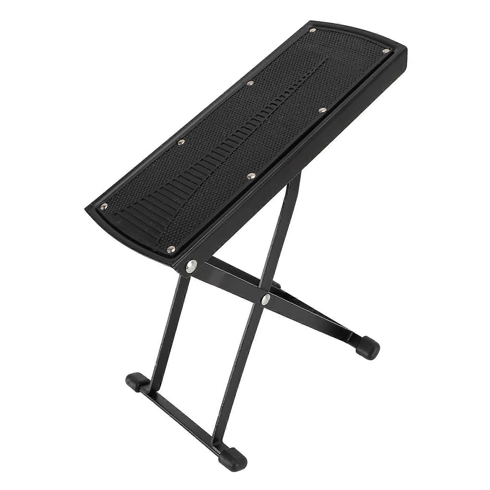 Pedicure Foot Rest Stand 6 Heights Adjustable Foldable Non Slip Nail Tech Stool Tool 