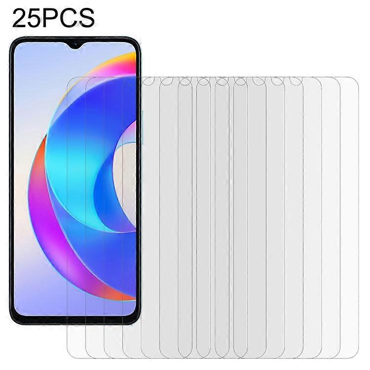 25Pcs Compatible For Honor X5b / X5b+ Tempered Glass Screen Protector High Definition