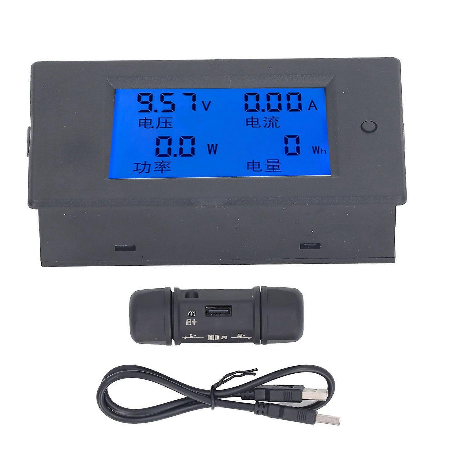 High quality  (Model: PZEM-051) peacefair DC digital voltmeter...
