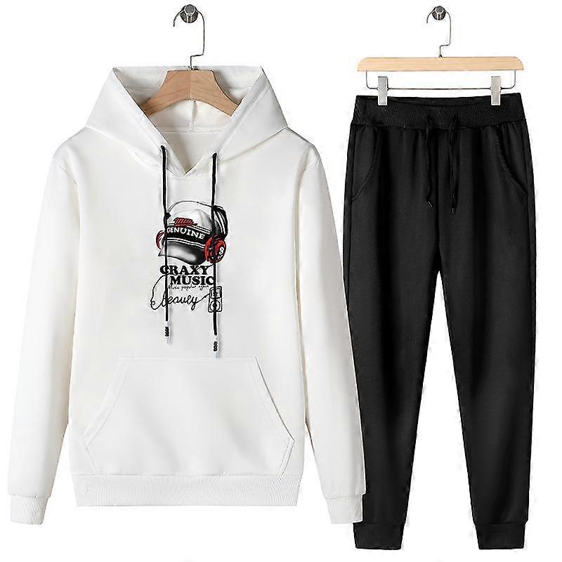 Spring And Autumn Men's Relaxed High Elastic Sportswear Suit