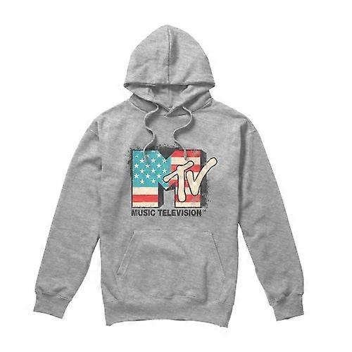 MTV Herren Kapuzenpullover mit amerikanischem Logo