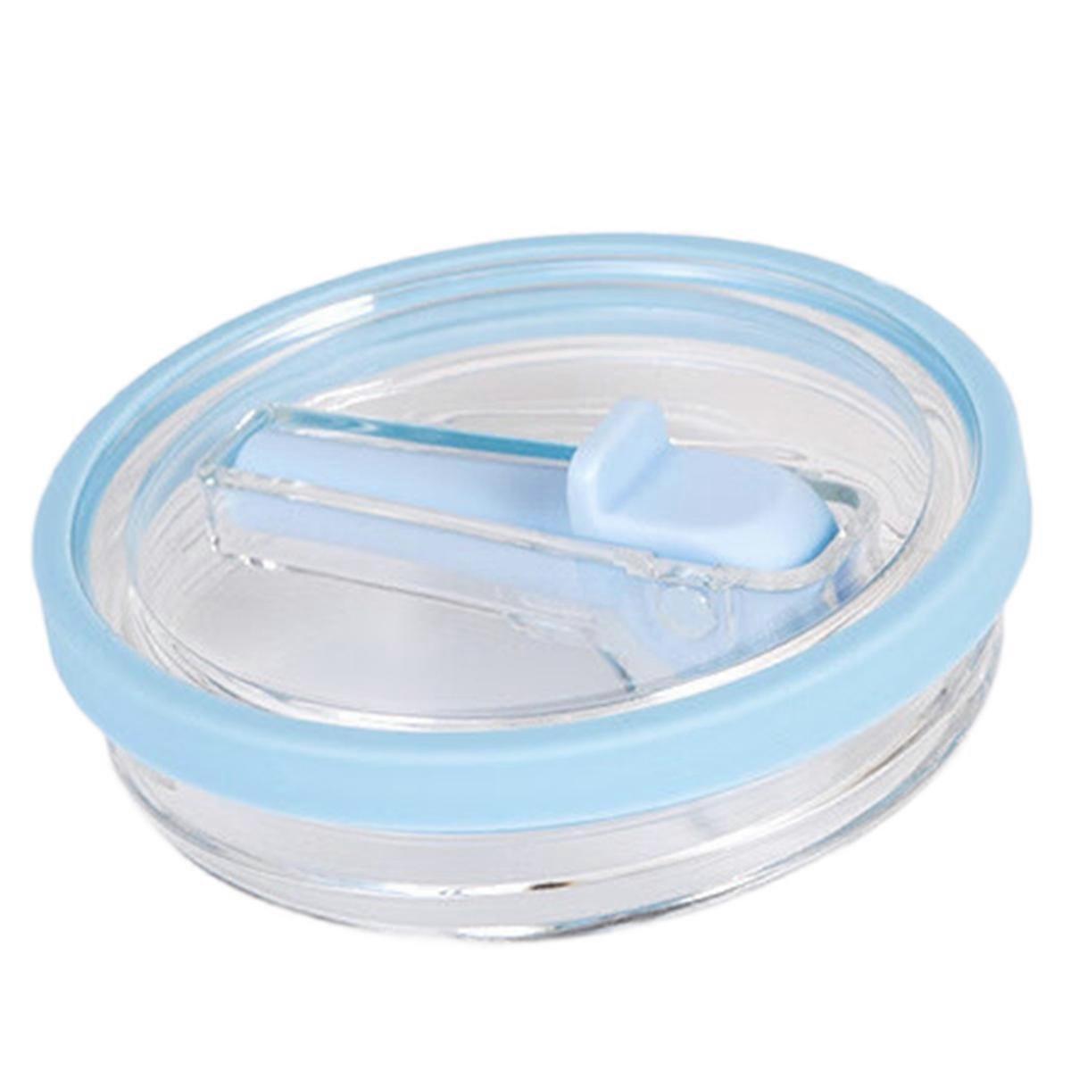 40oz Ice Mug Lid Thickened Silicone Plastic Ice Mug with Straw Lid C