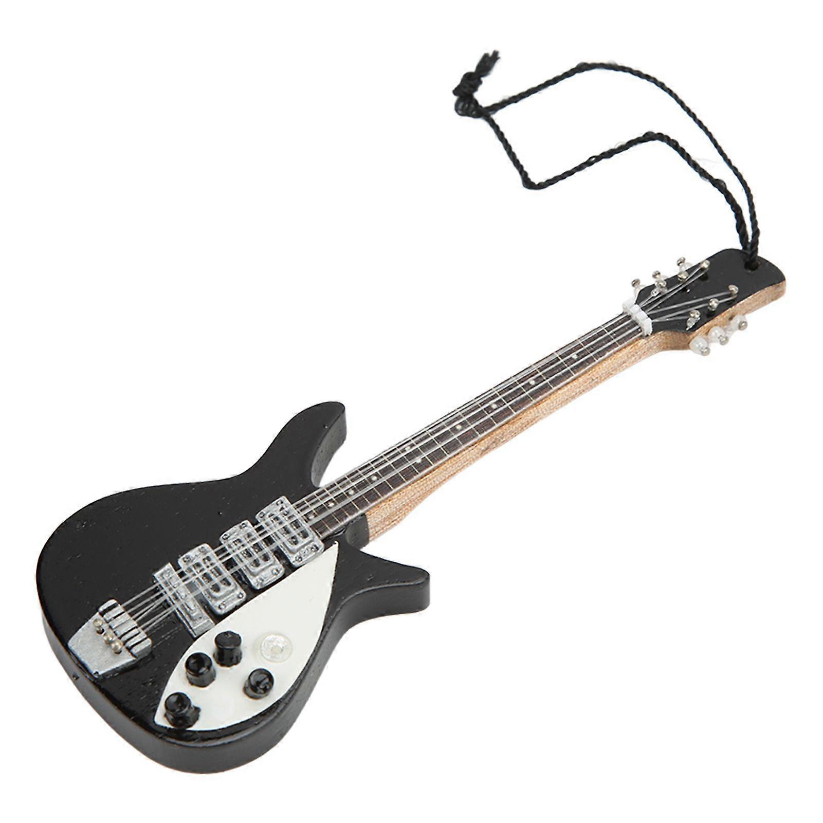 2025最新モデル楽器ギターペンダントブラックベース木製マニュアル