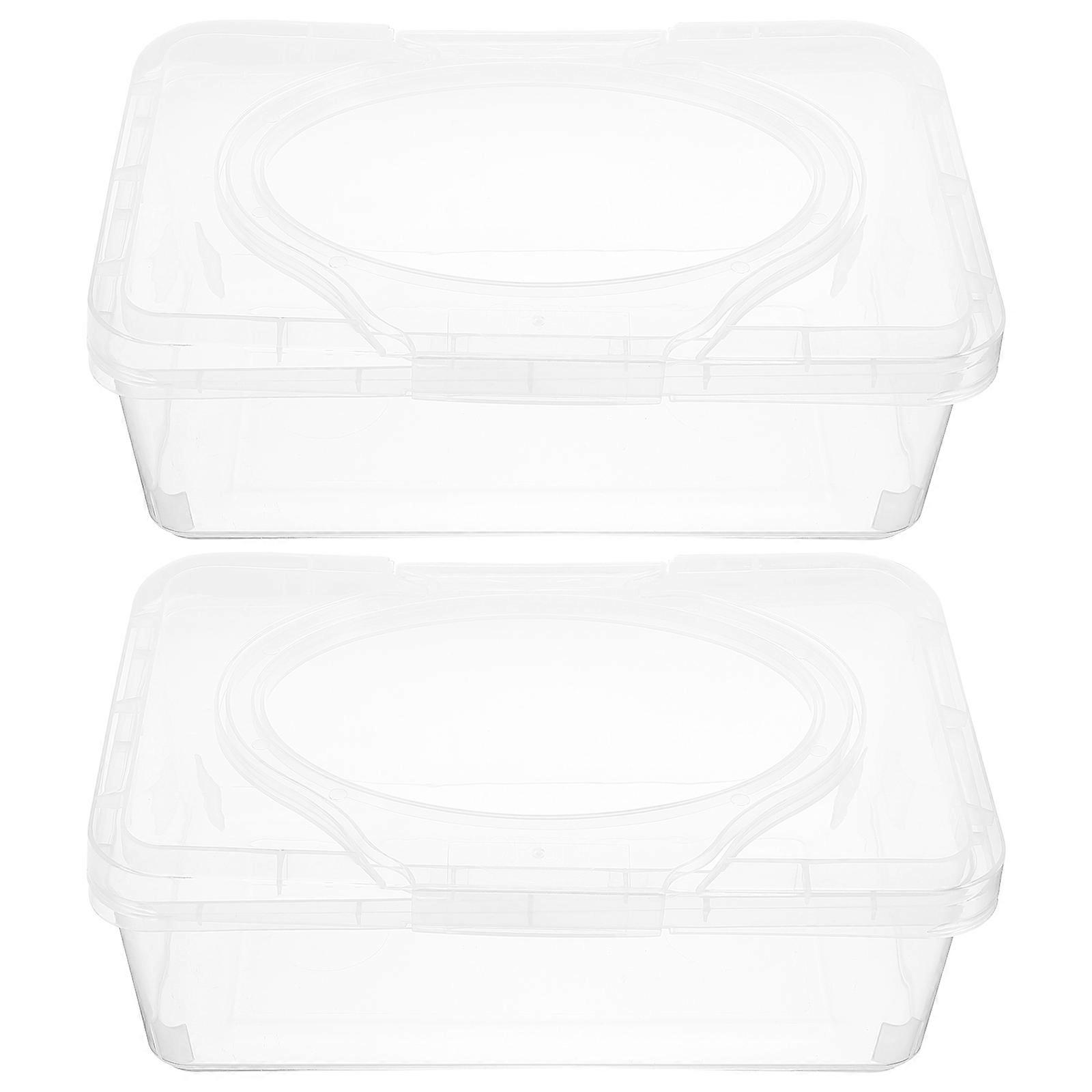 Newborn Wipe Bin, Easy to Place in Drawers, Ensures Hygiene Closure