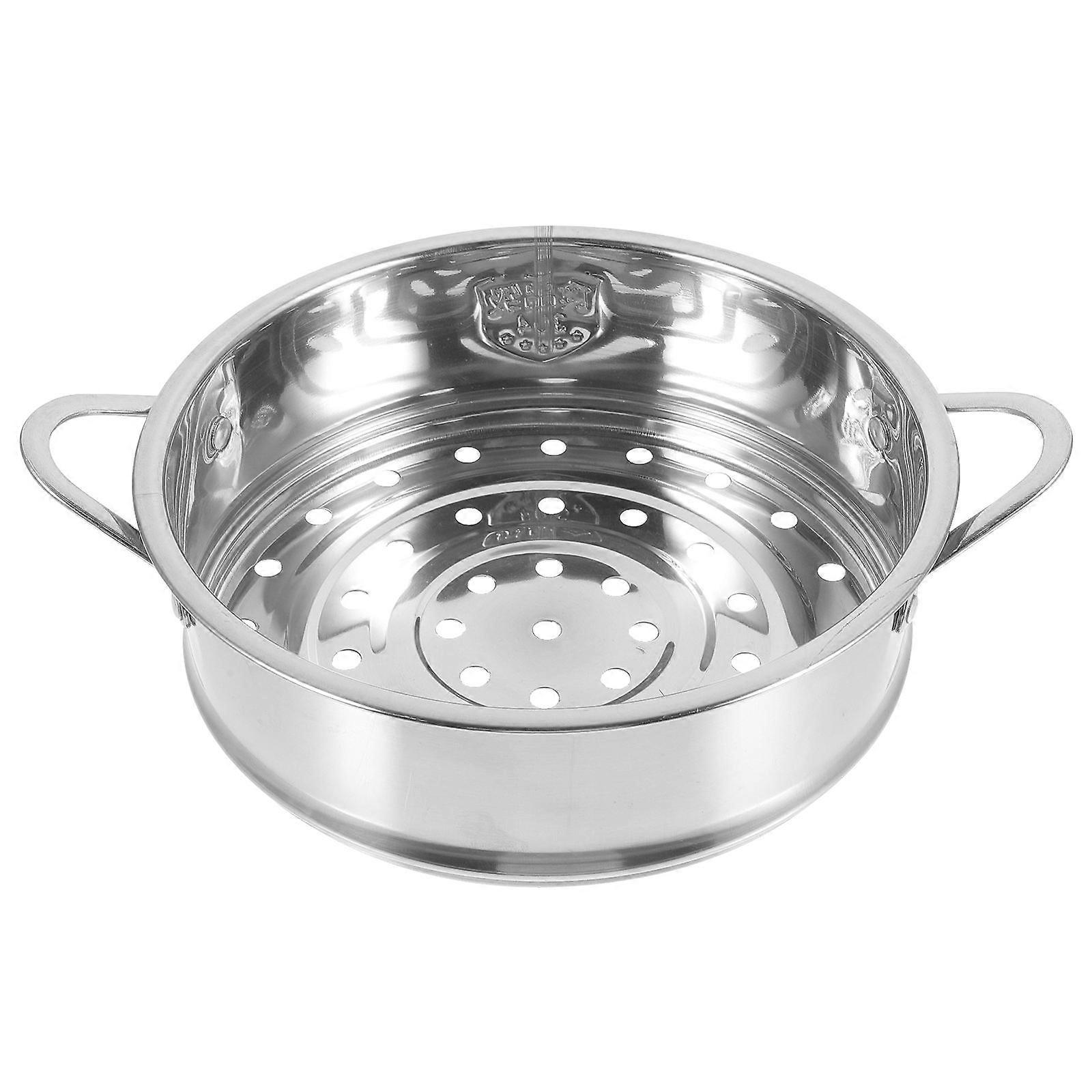 Stackable Food Steamer with Sealing Brim, Suitable for Various Steamed Dishes