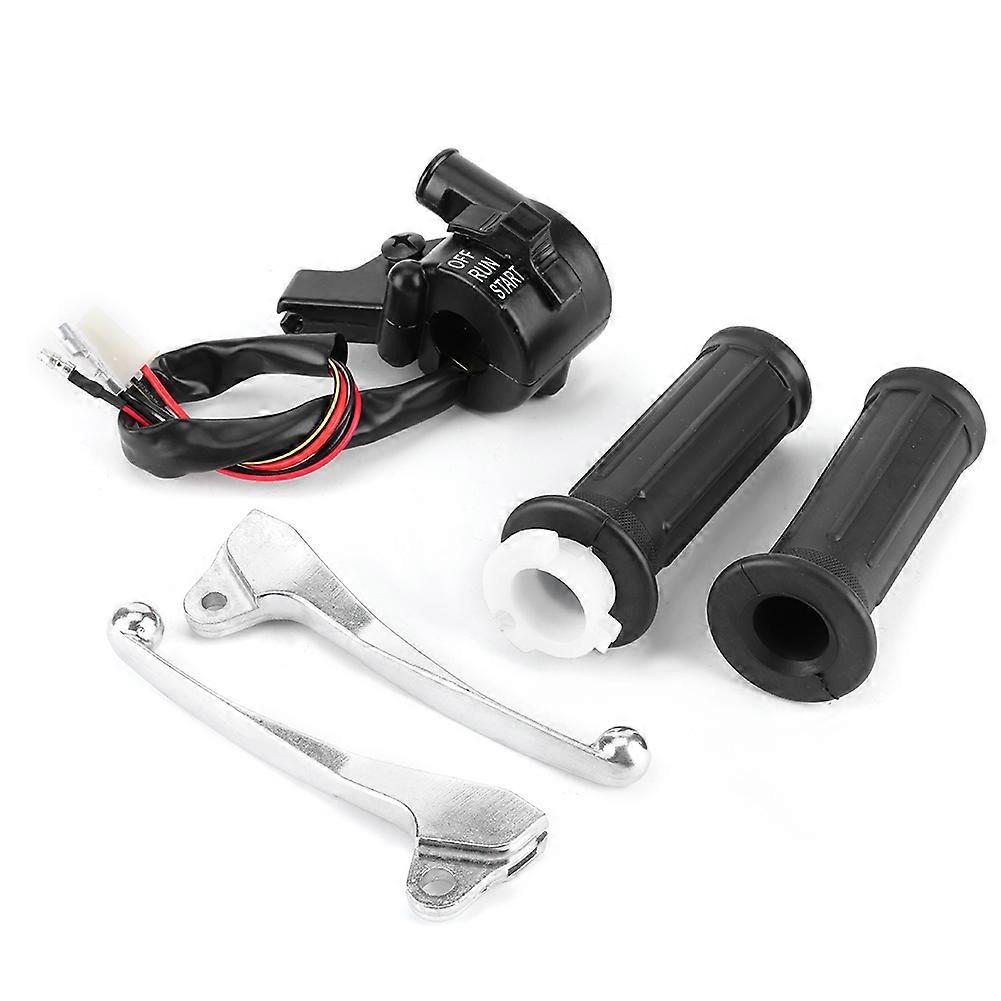 אופנוע מצערת דיור מתג מנופי בלם ערכת מתאים ימאהה PW50 PY50 PEEWEE 50 אופני עפר