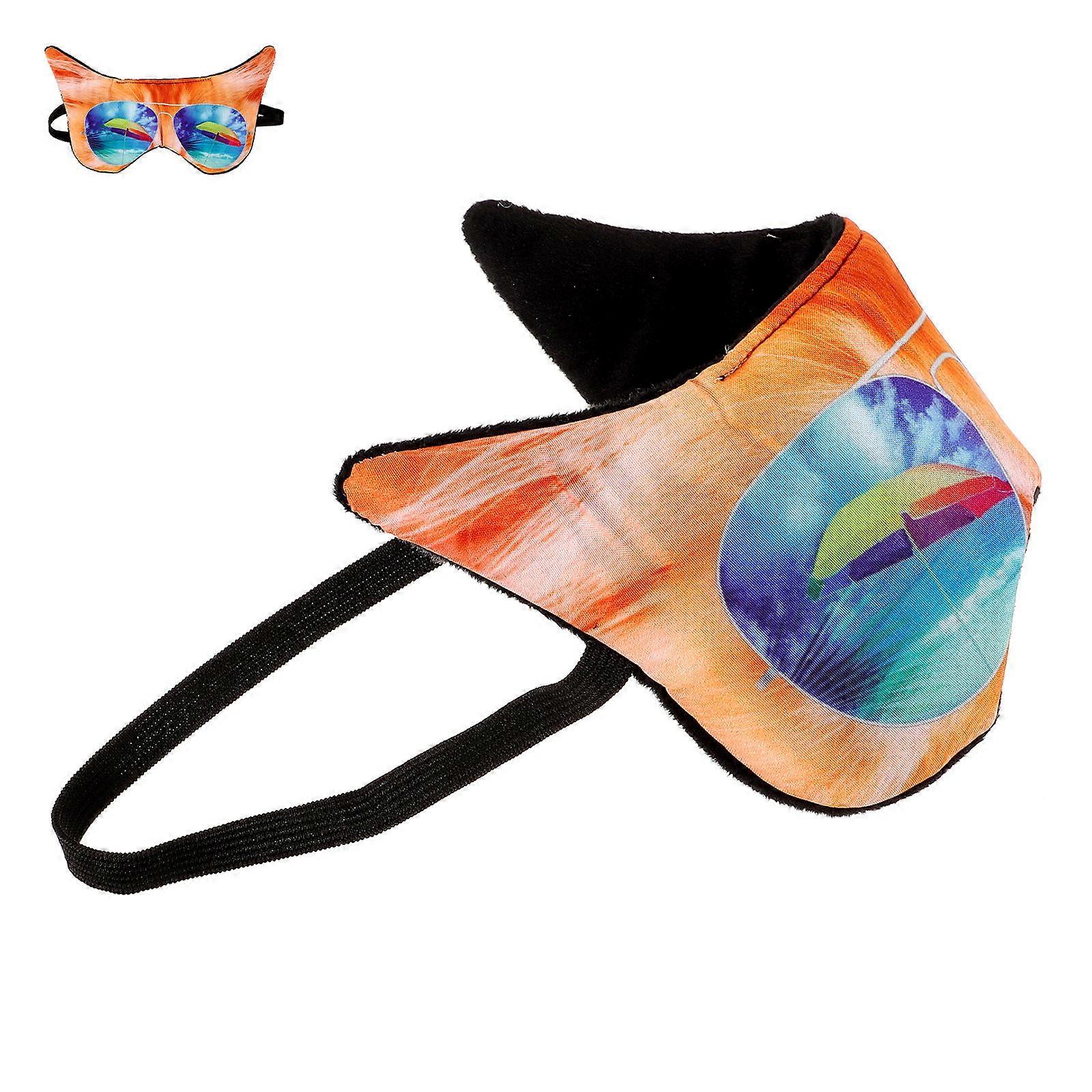 Sleeping Blindfold 3D Design Soft Eye Mask For Office Eyes Comfortable Sleep 1Set