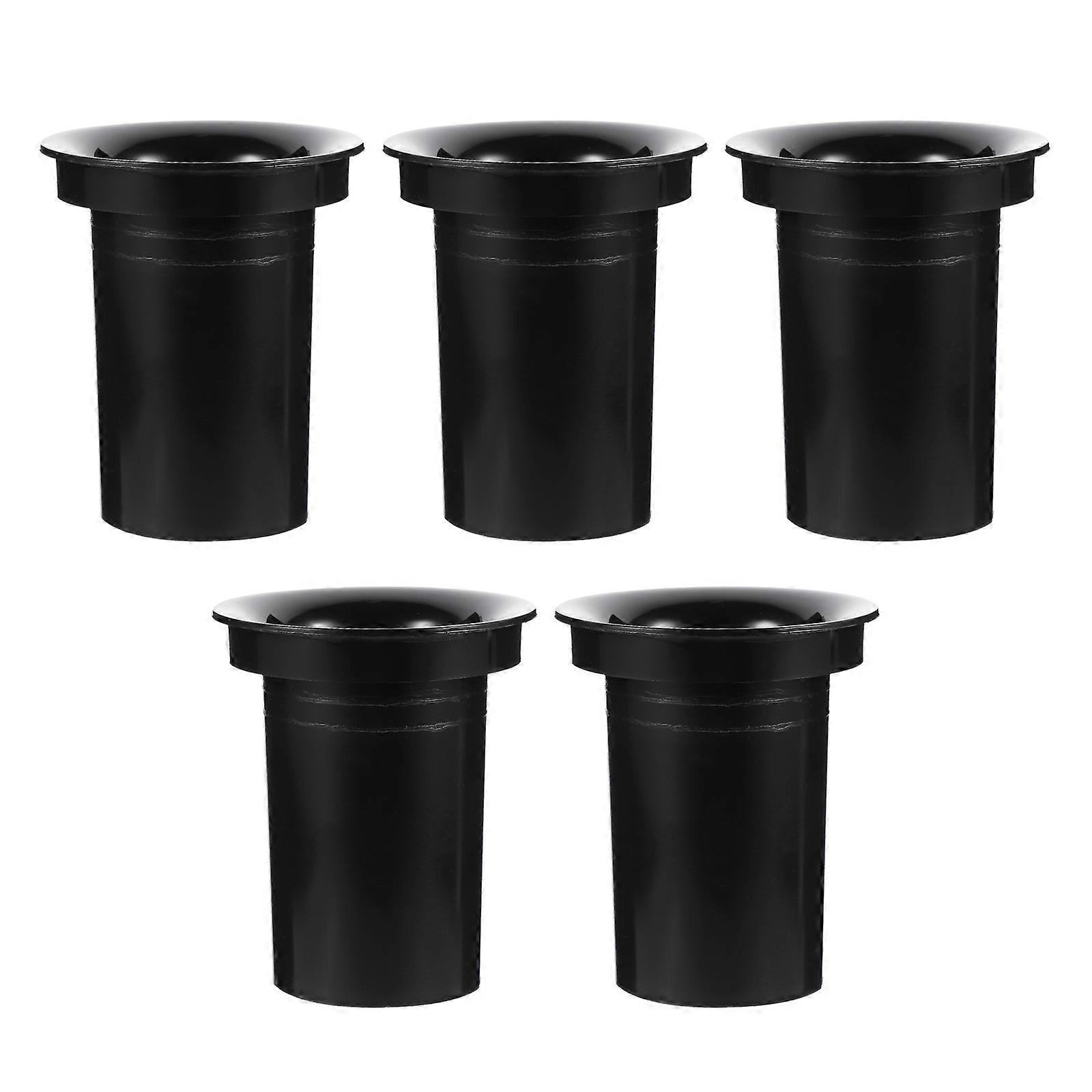 5 adet Plastik Bas Refleks Tüpleri Yedek Subwoofer Port Hava Çıkışı Düşük Frekans Arttırıcı Hoparlörler için Kolay Kurulum Leke Dirençli