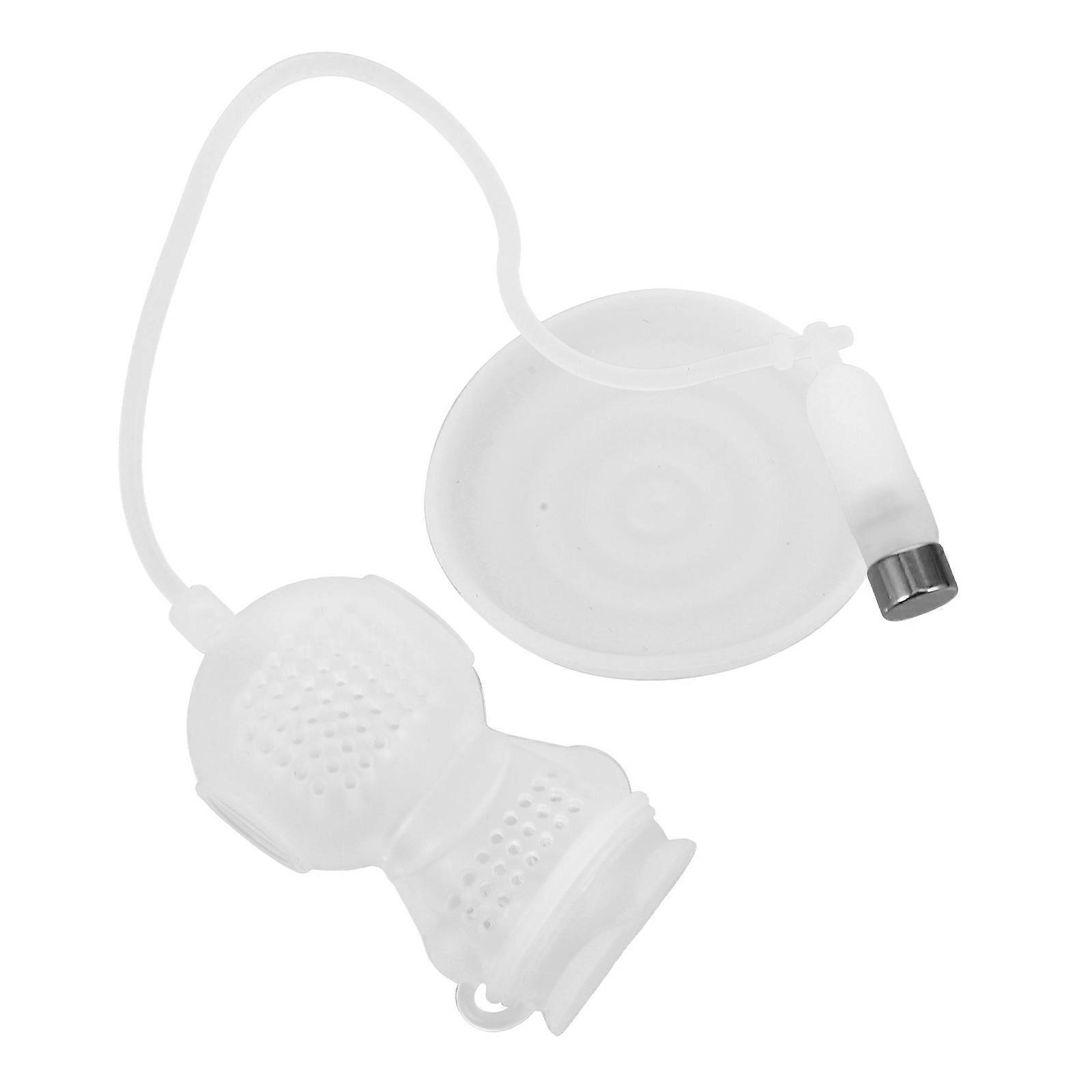 Silicone Tea Filter Diver Shaped For Tea Lovers Office Use 1Pack