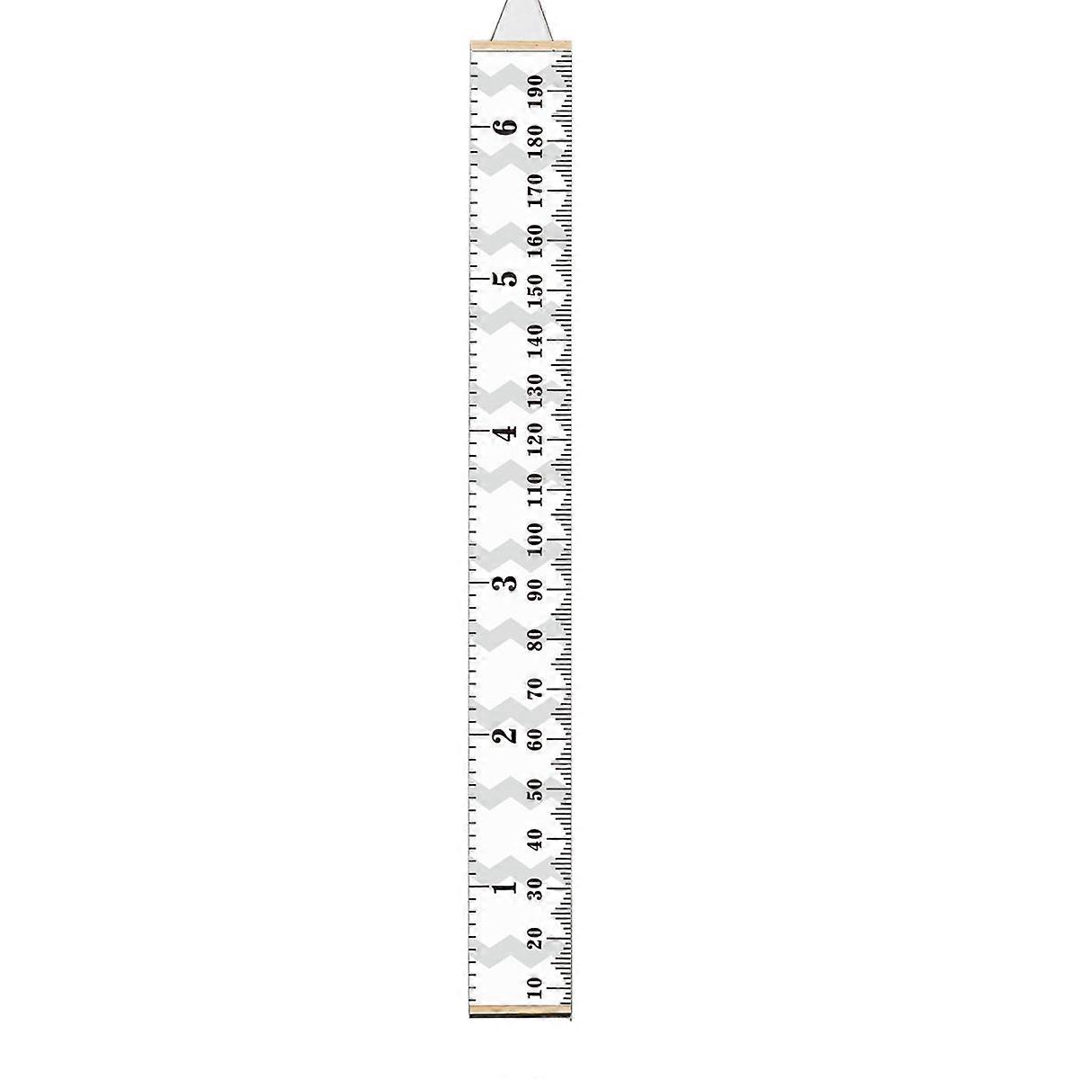 Child Measuring Wall Growth Chart Rectangular Bamboo Home Use 1Set