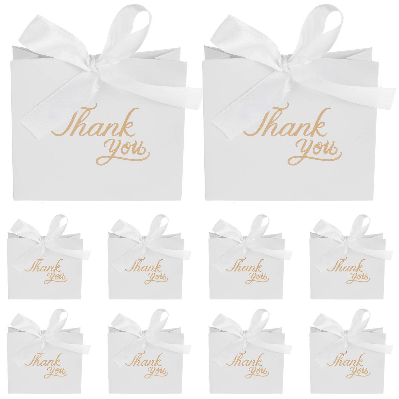 Candy Boxes Dessert Boxes Wedding Celebration Paper Material present Packaging 10Pcs