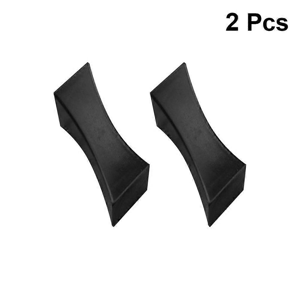 Cutlery Racks Chopstick Holders Black 3.6X1.6CM Design Avoid Direct Contact with 2Pcs