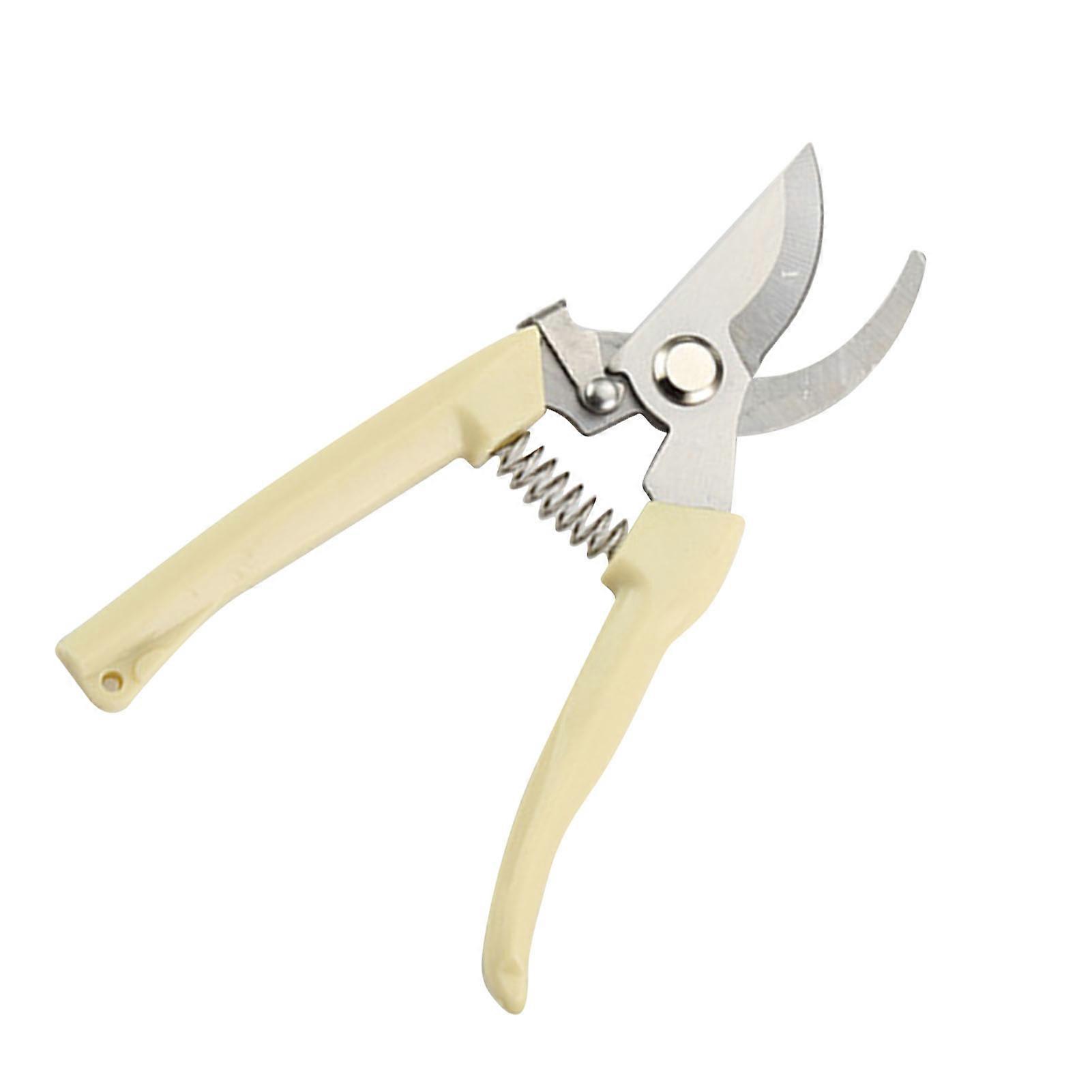 Stainless Steel Pruning Shears 100g Ergonomic Soft Grip Tool