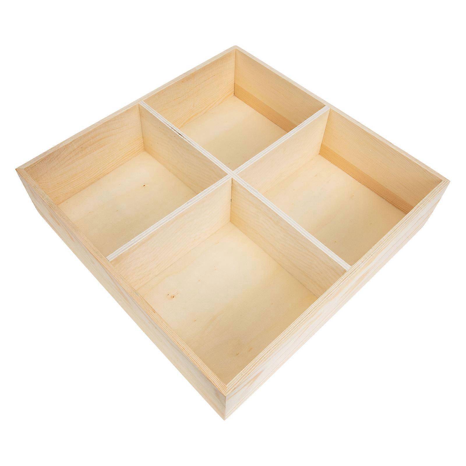 Planter For Herbs Ceramic Planter Home Decoration Multi-Grid 29x29cm 1Set