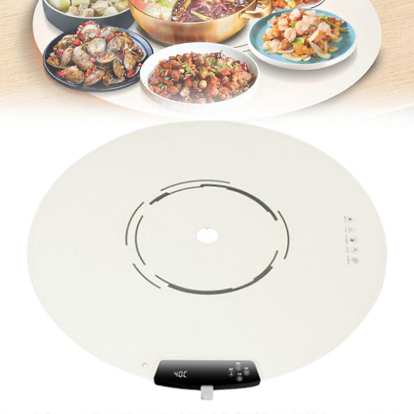 Flexible, foldable ulating plate for food, multifunctional table mat with constant temperature, 40 – 120 °C, 9 adjustable levels Ref: 8253