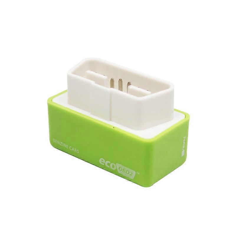 4pcs,Gasoline Vehicle Auto Optimization ECO OBD2 Power Fuel Boost, Green