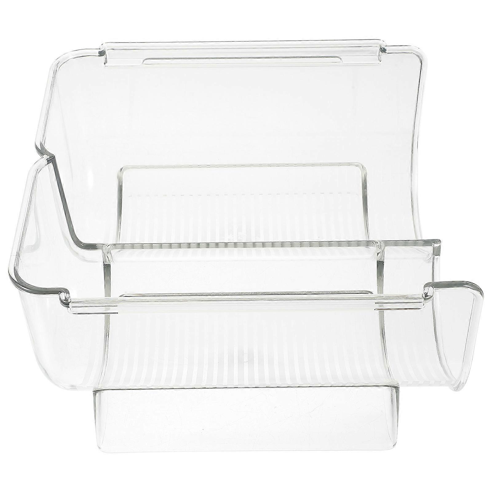 Display Rack Acrylic Showing Racks Kitchen Beverage Storage Racks 20.5x20cm Storage 2Set