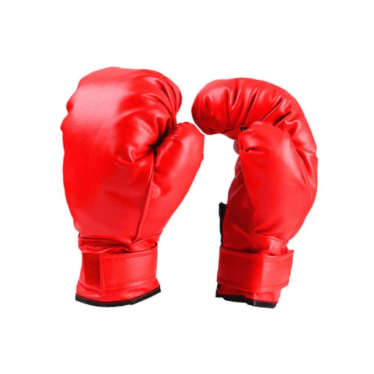 Professional Kickboxing Gloves Pair for Men, Wear-Resistant Thai Training Sparring Gloves, Ergonomic Design, Comfortable Fit