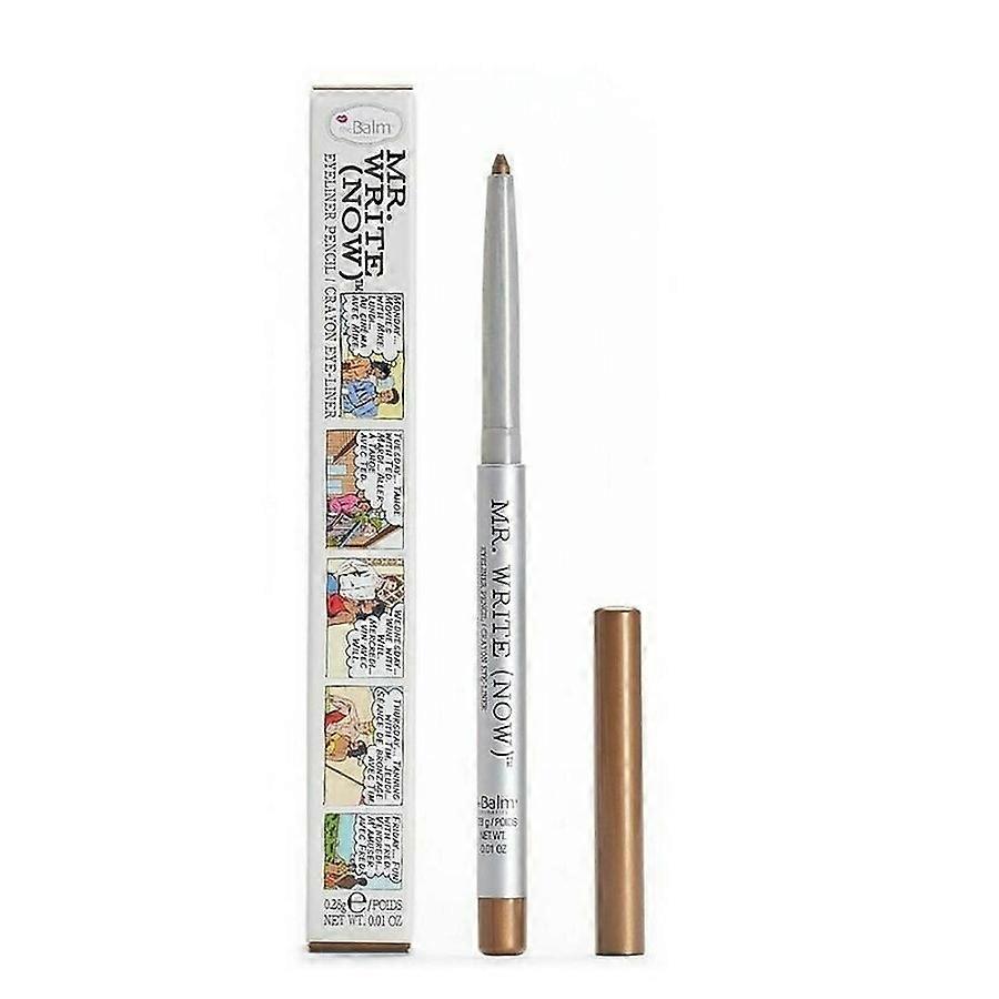 The Balm, Mr.Write(Now), Precision, Gel Pencil Eyeliner, Jac Bronze, 0.28 g, crayon eyeliner
