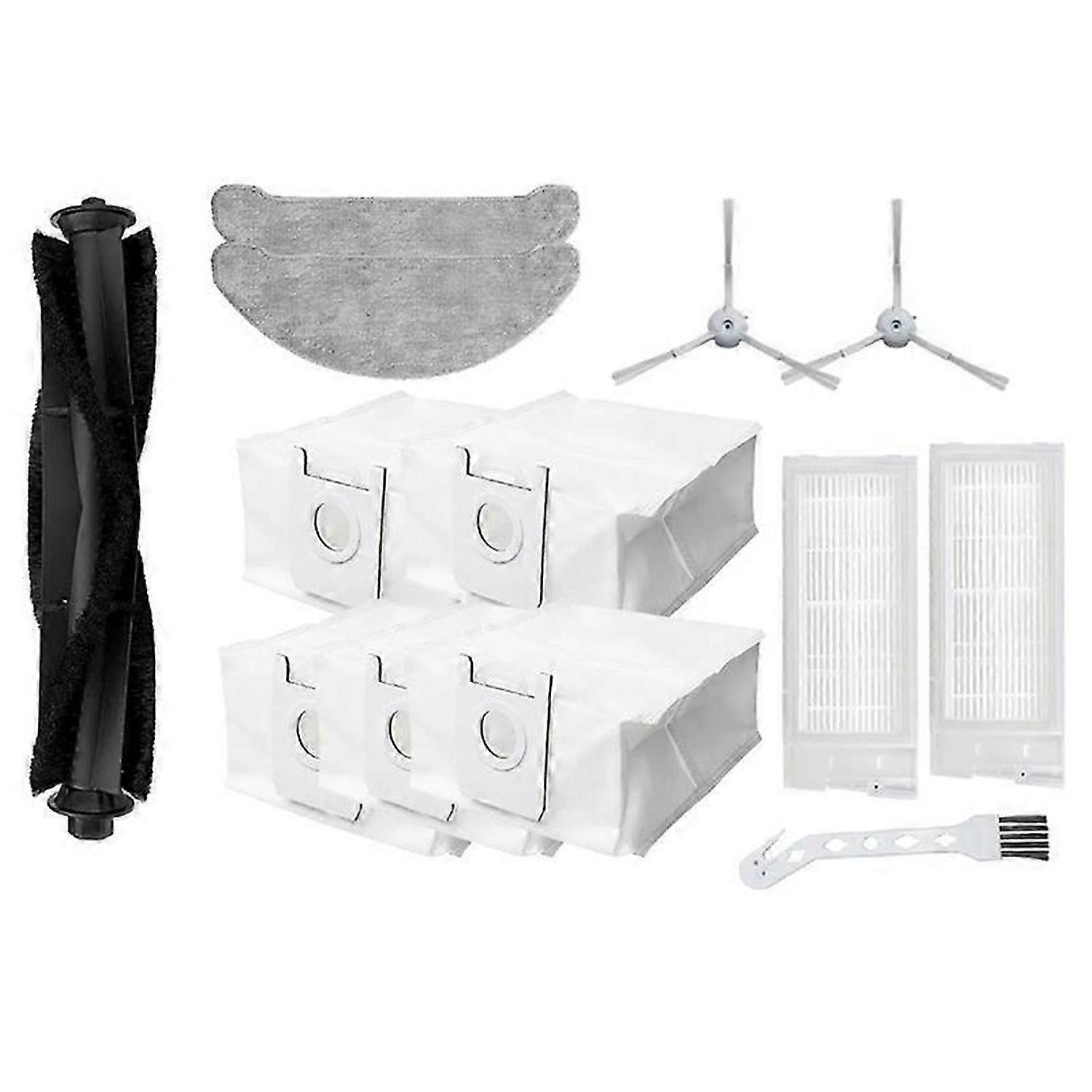 Replacement Spare Parts for XCLEA H30 Plus/H40 Plus Robot Vacuum Cleaner Main Side Brush Hepa Filter