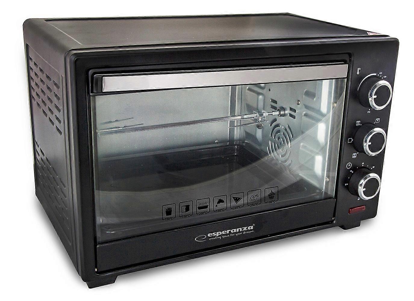 Esperanza Mini four à convection et rôtissoire Napoli 25L