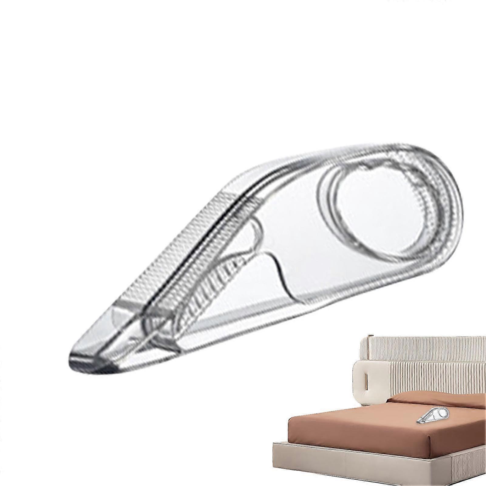 Mattress Lifter Wedge Tool, 2-in-1 Bed Maker, Easy Bed Sheet Tucker, Transparent Mattress Raiser for Bedding Organization