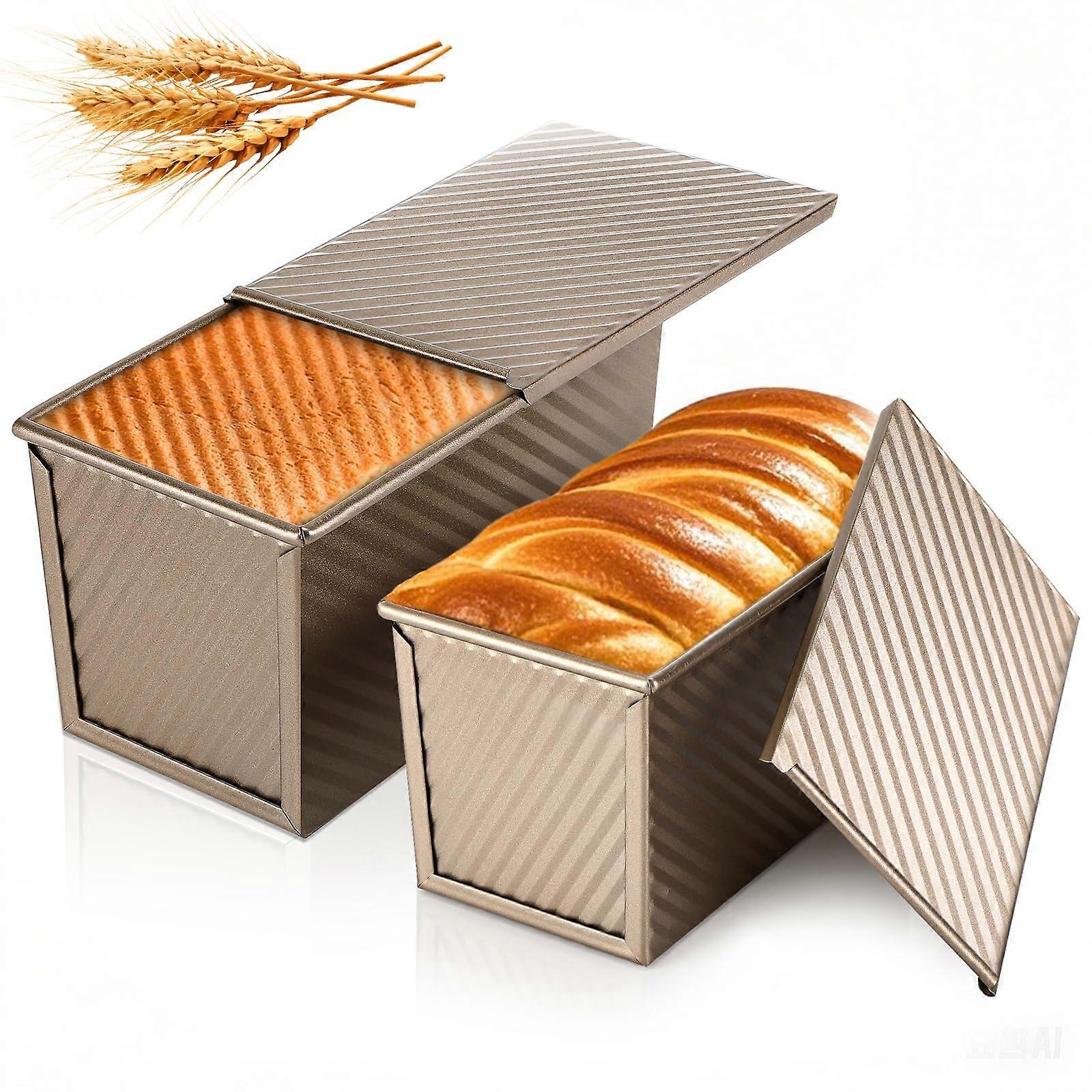bread baking mould with lid, suitable for baking bread and cakes