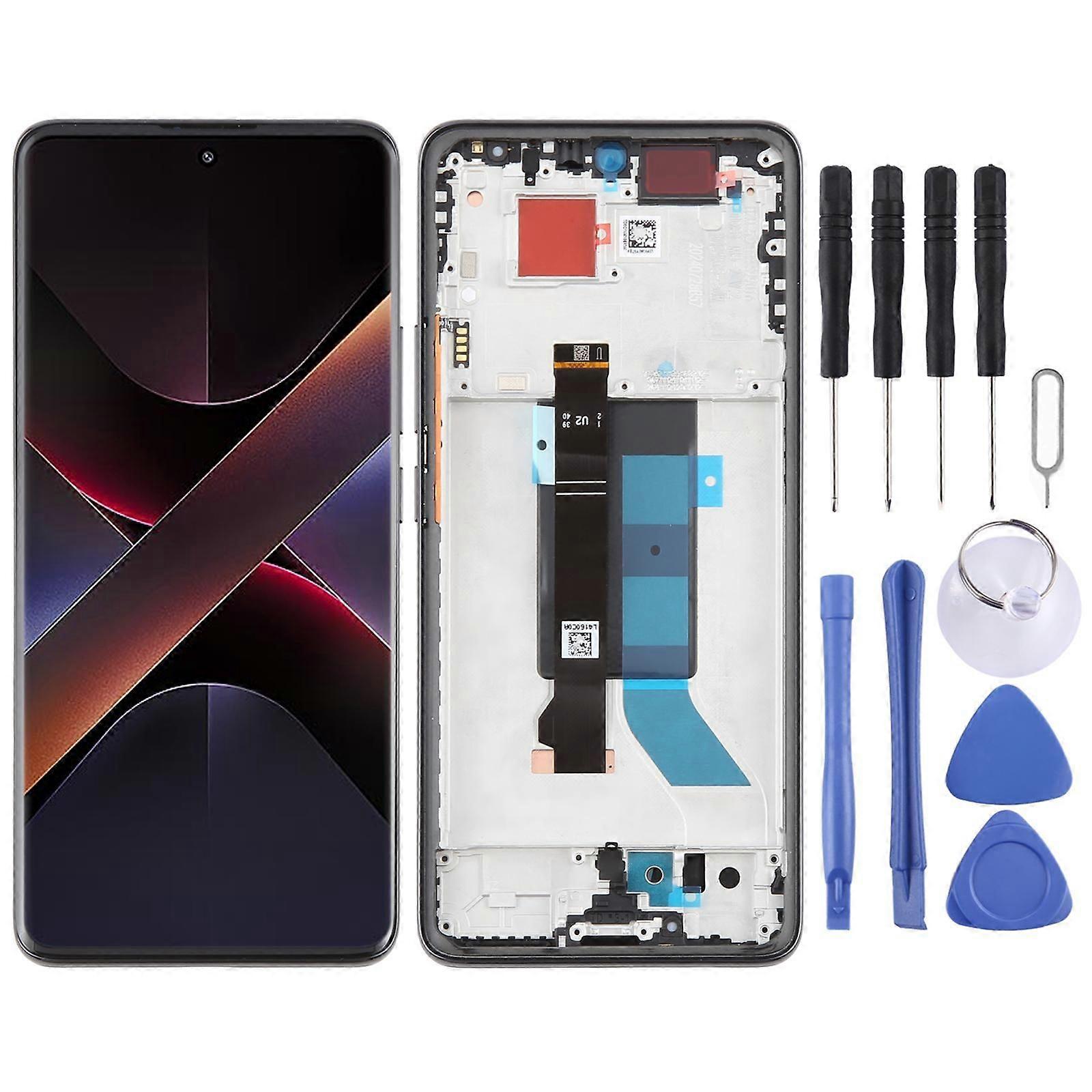 For Xiaomi Poco X7 5G COMPATIBLE LCD Screen with Frame