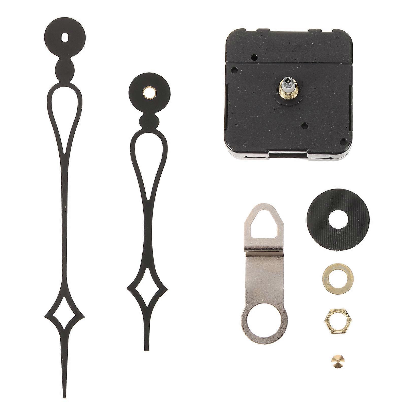 Diy Clock Mechanism Wall Clocks Mechanism Replacement Parts Square Shape 17.00x1.80x0.10cm 1Set