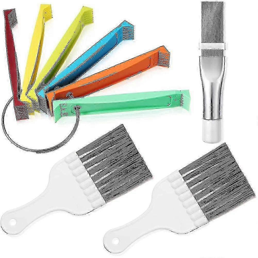 4pcs Air Conditioner Fin Cleaner Set Suitable for Certain Brands