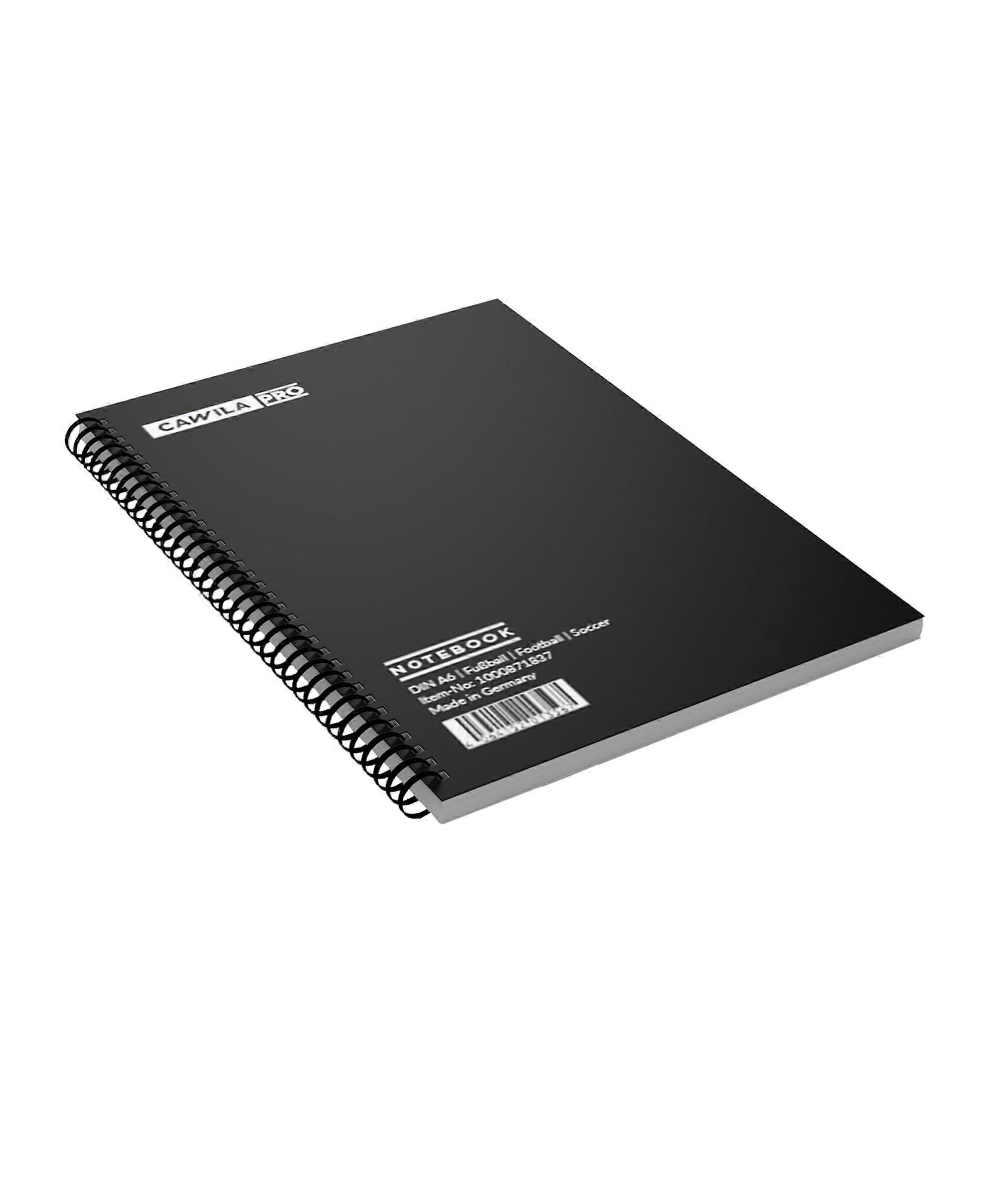 Ring Binder Pad A6, 100 Sheets, White Football Coaching Notebook for Coaches, One Size