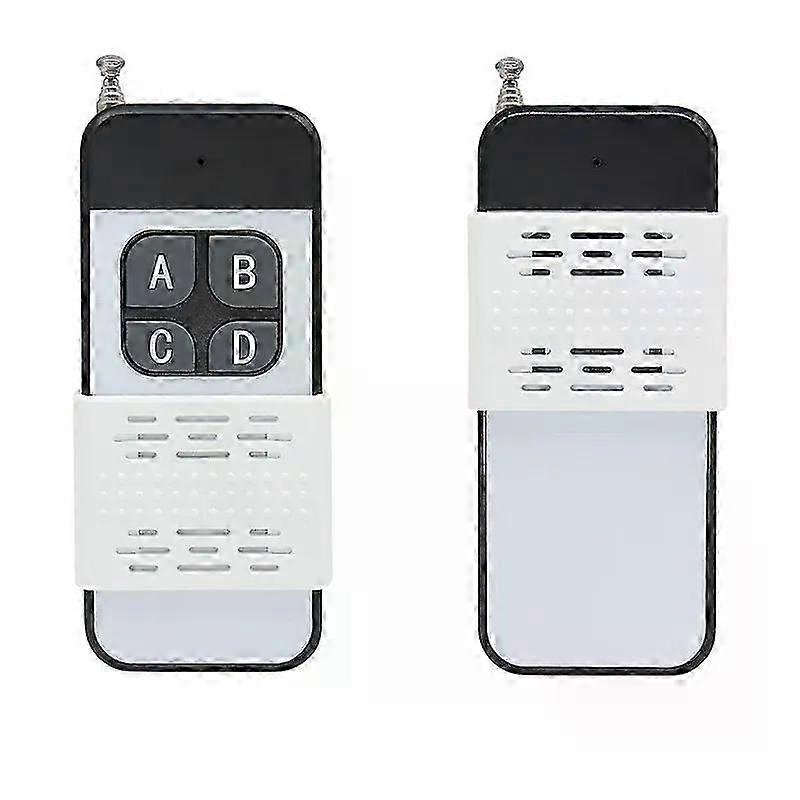 High Power Wireless Remote Control for Electronics Gate and Car Opener, DC 12V, 4 Buttons