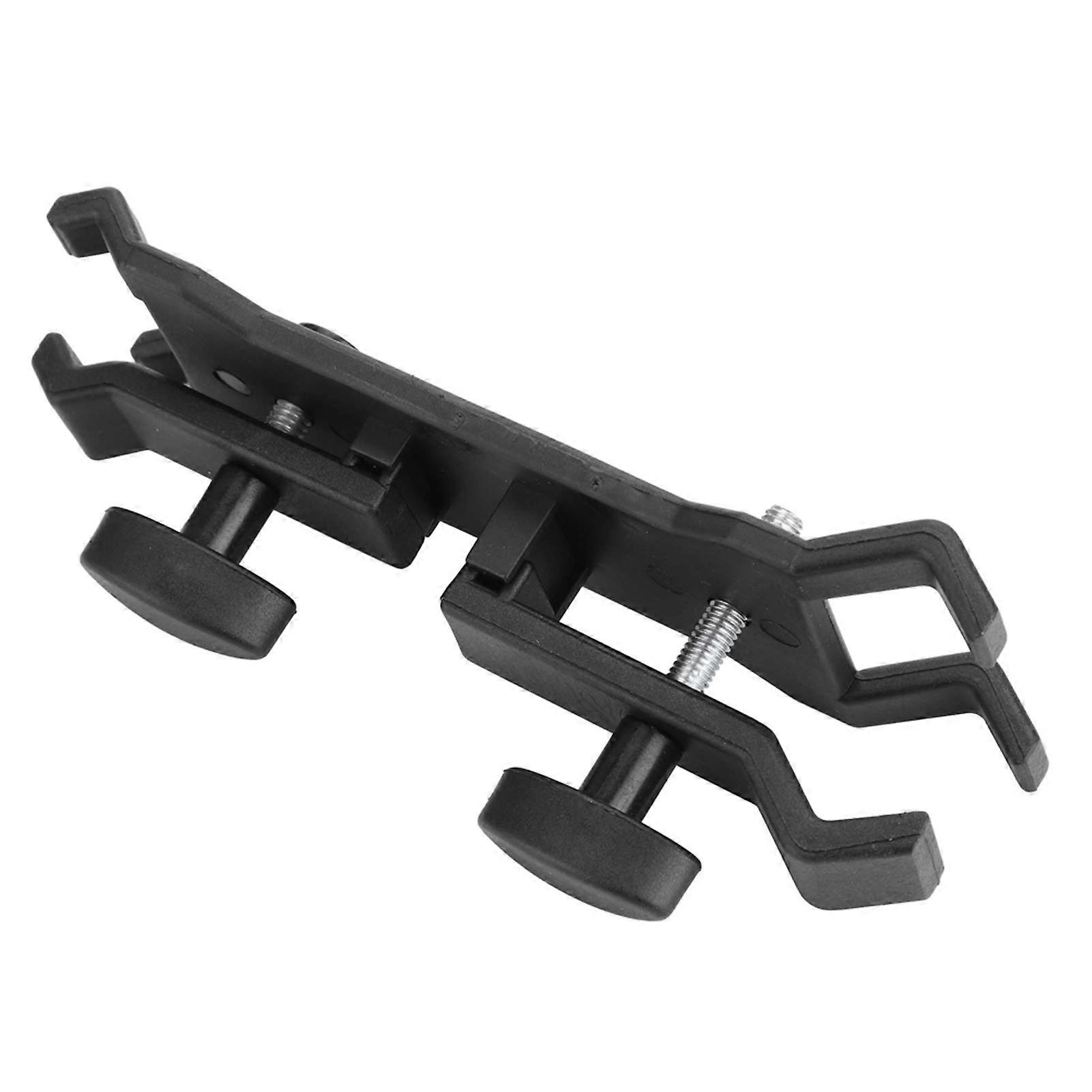 Tripod Umbrella Holder Plastic with Clamp Mount, Stable and, Portable for Photography Accessories, ABS Material, Black Color, Approx 15 x 5 cm