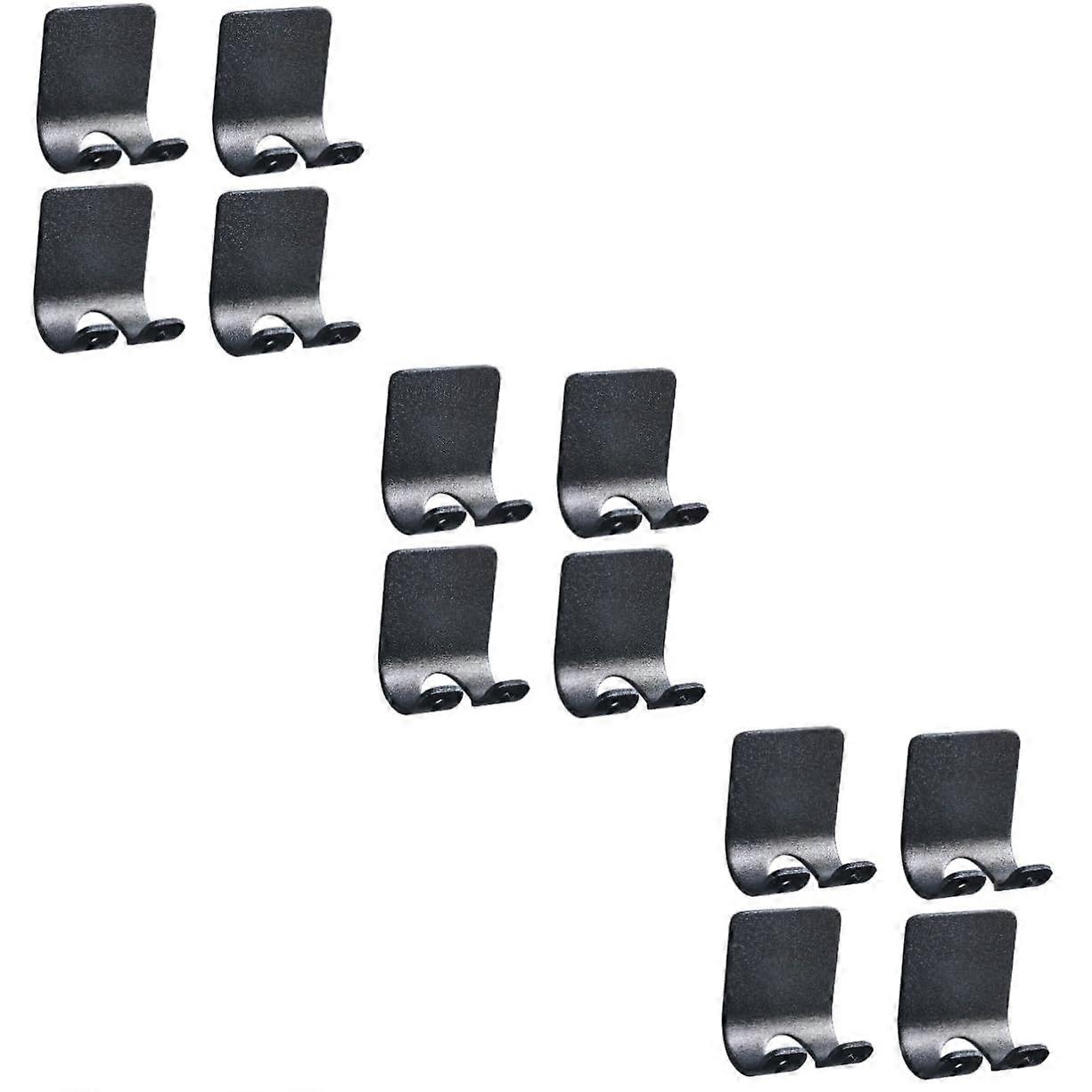 Pack of 12 Razor Hangers, PlugIn Hooks, Adhesive SelfAdhesive Plug Rack