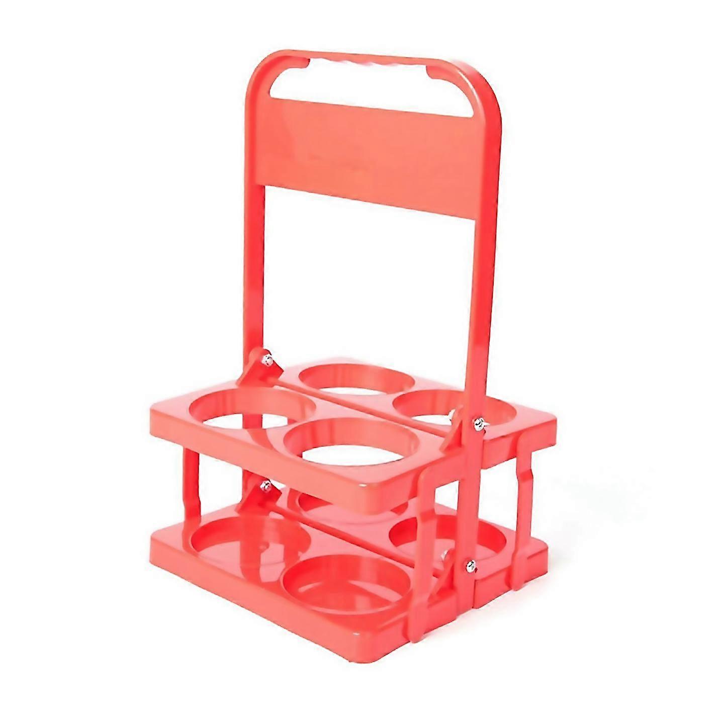 For 4 Holes Foldable Plastic Beverage Carrier, With Handle