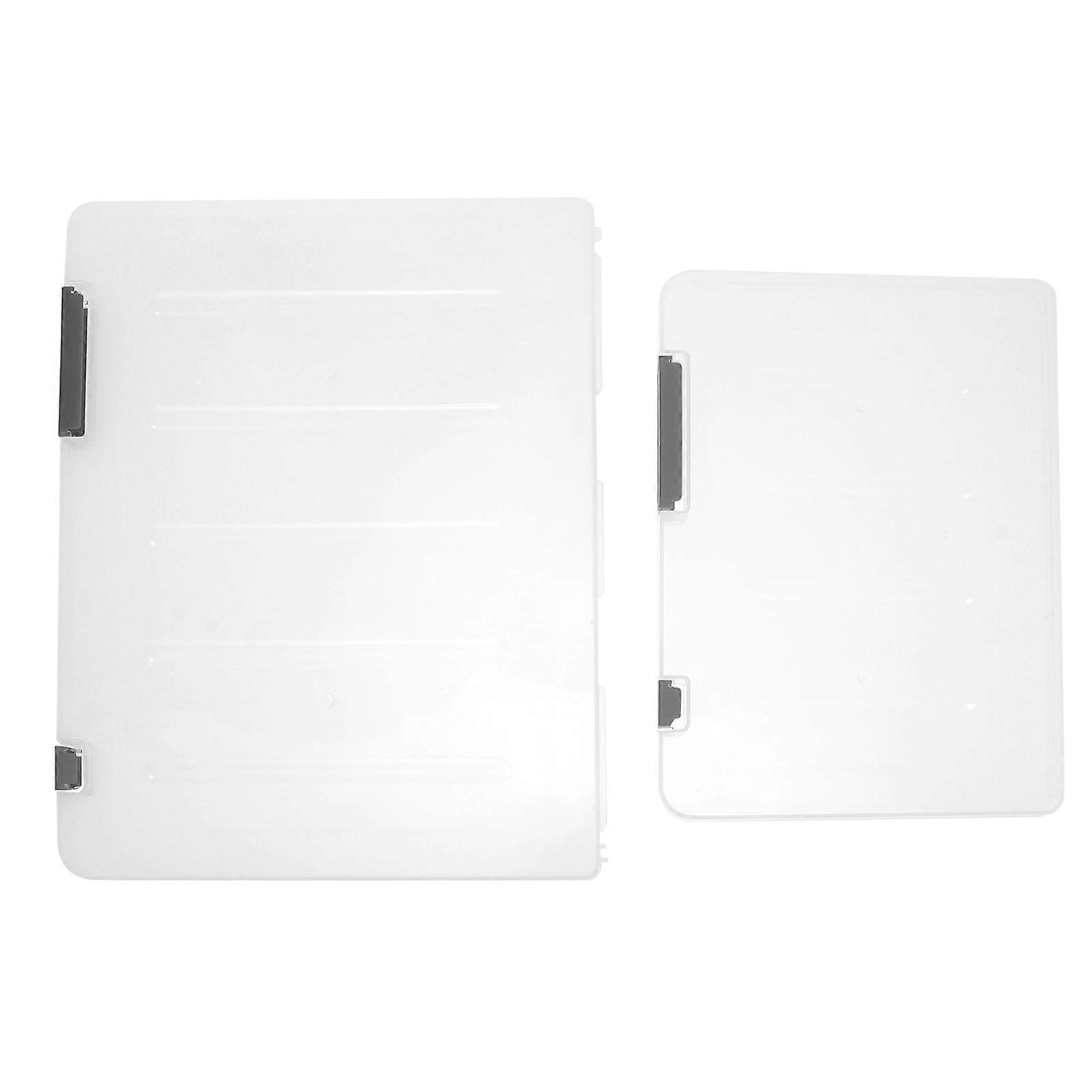 Black PP Material Desktop Notes Organizer for Storage Lightweight 2Pcs