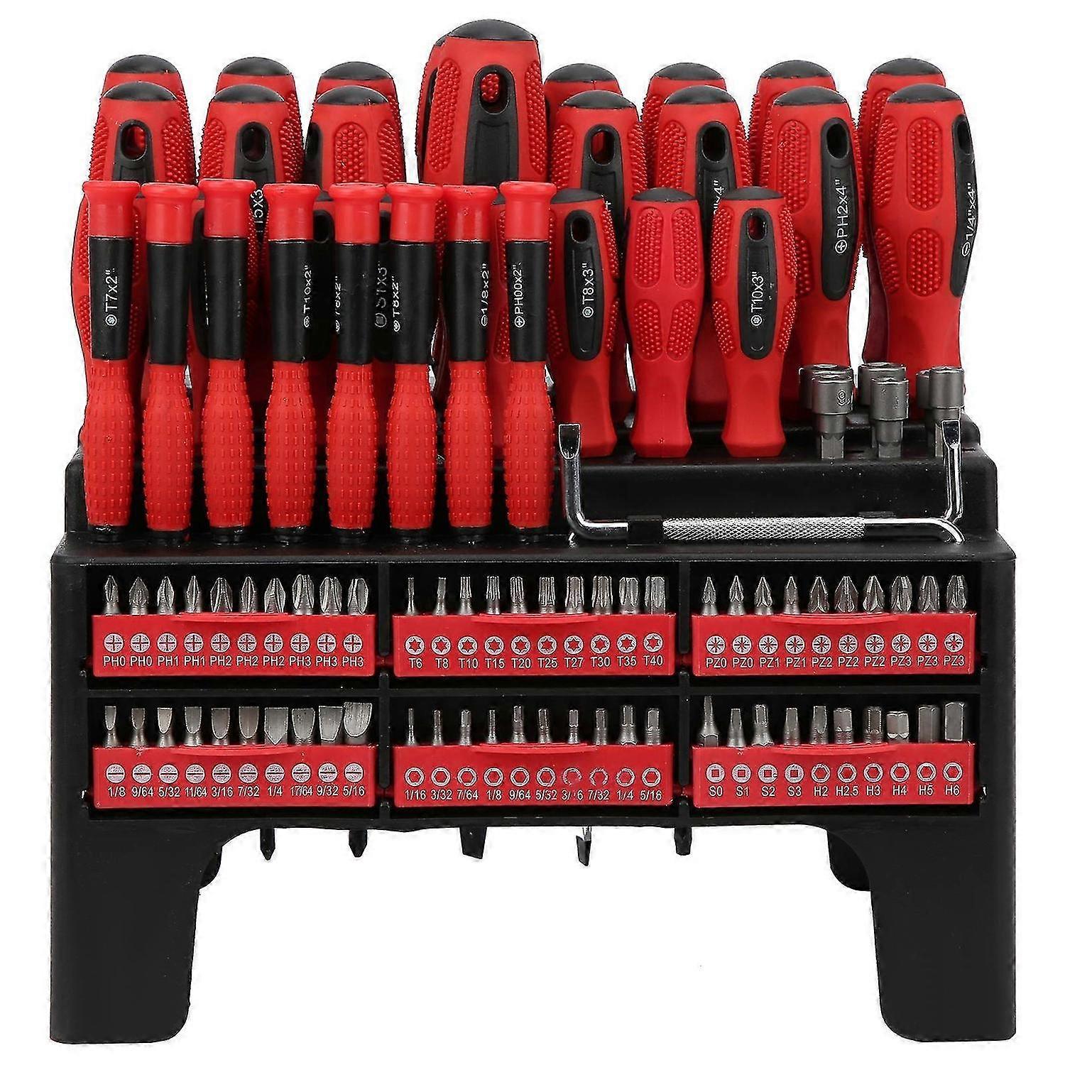 100Pcs Screwdriver Bits Set Multifunctional Accurate Repair Socket Bit Hand Tools