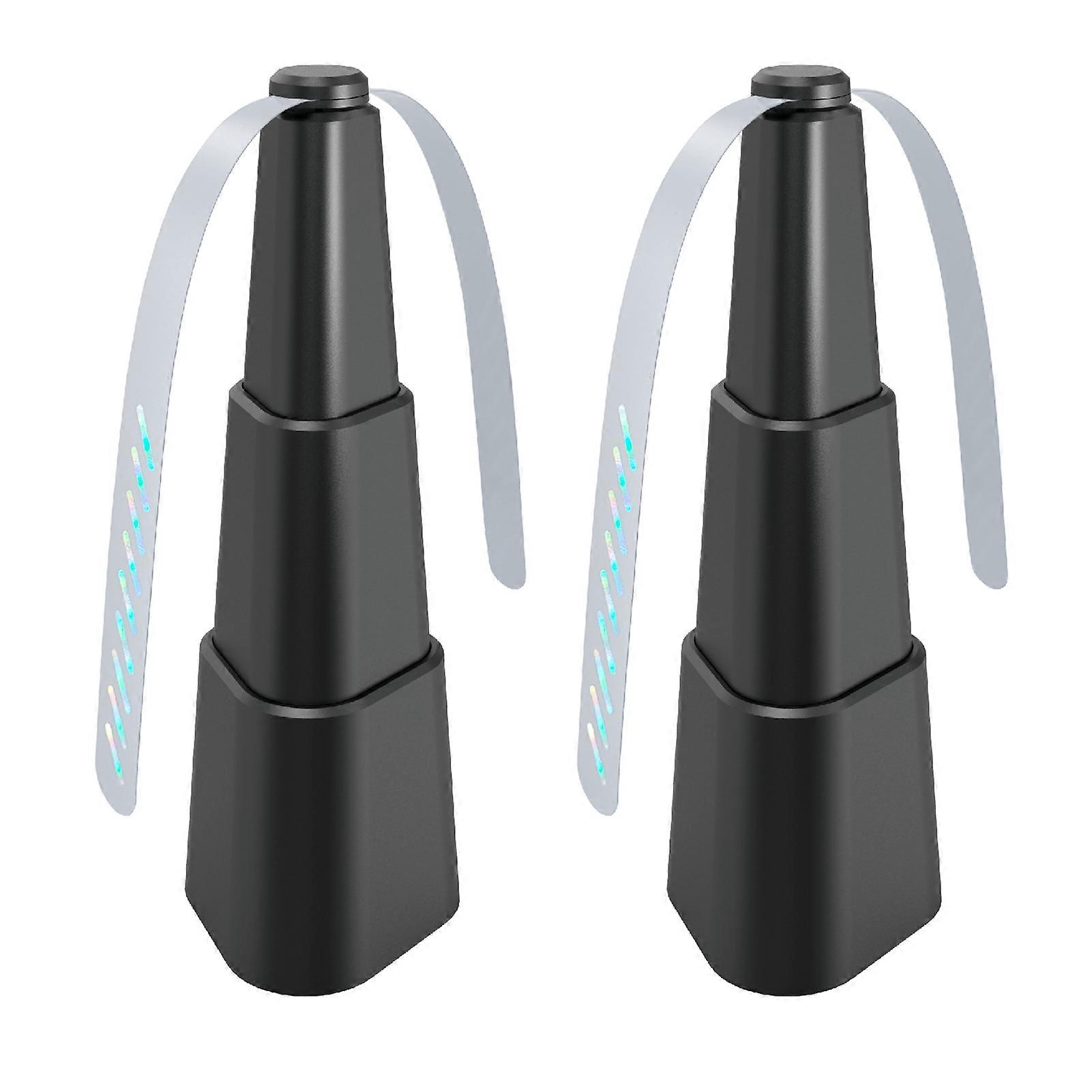 Retractable Fans for Tables Portable Bug Repellent Multifunctional Fan Blade Fly Repeller(2 Pack)