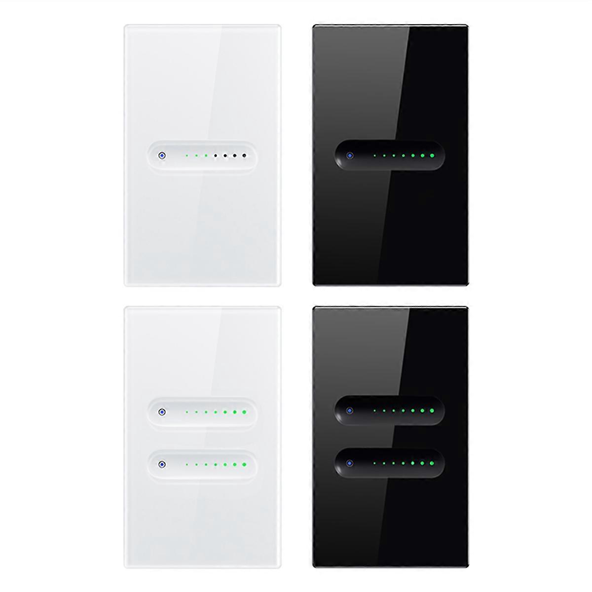 Tuya WiFi Smart Dimmer Switch 1 Gang Dimmer Light Switch,D