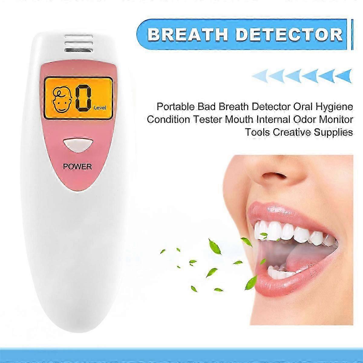 Portable Bad Breath Detector Oral Hygiene Condition Tester Mouth Internal Odor Monitor Tools Supplie