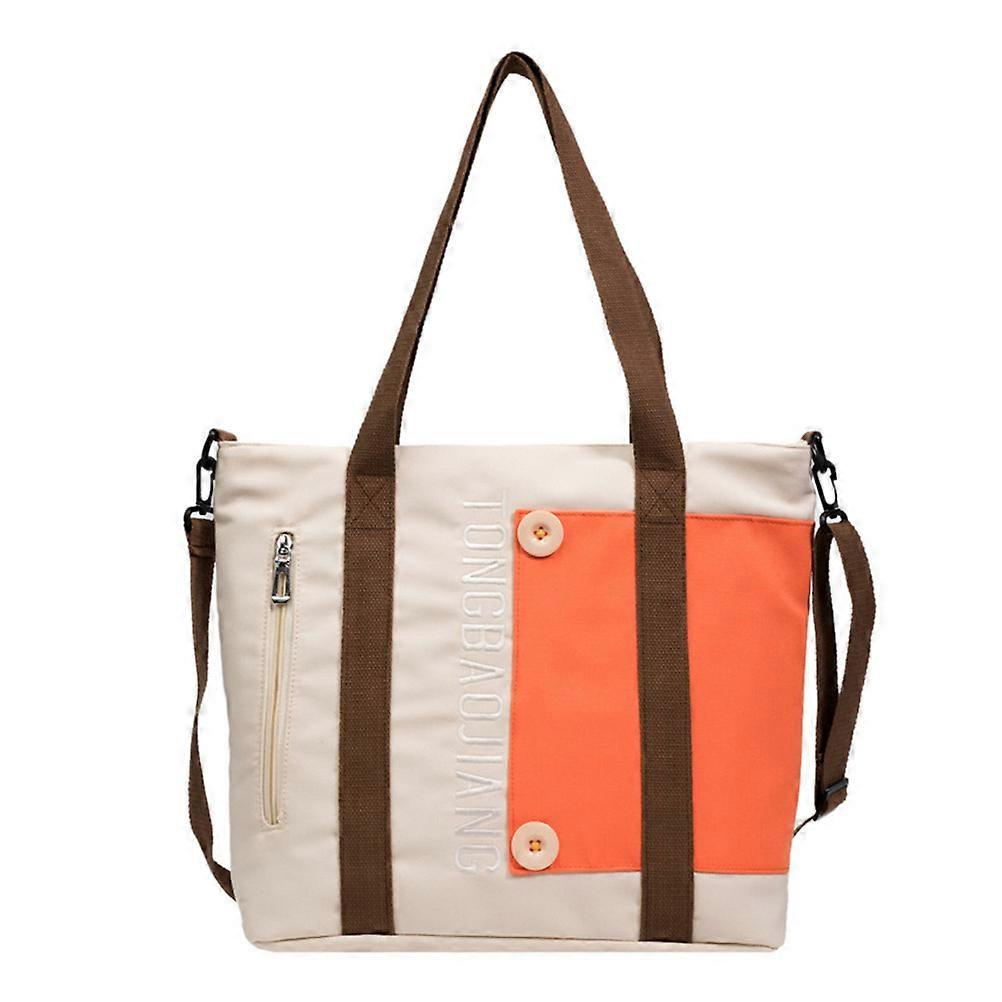 Canvas Tote Bag for Versatile Storage – Large Capacity Handbag with Durable Design for Daily Use, Shopping, and Travel