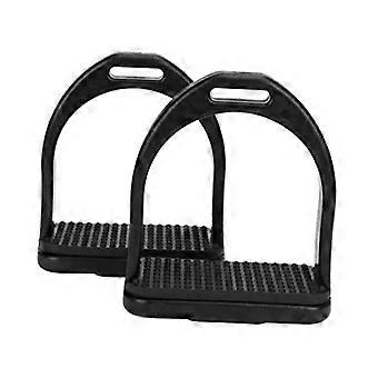 Pack of 2 Non-Slip Plastic Western Saddle Stirrups for Horses