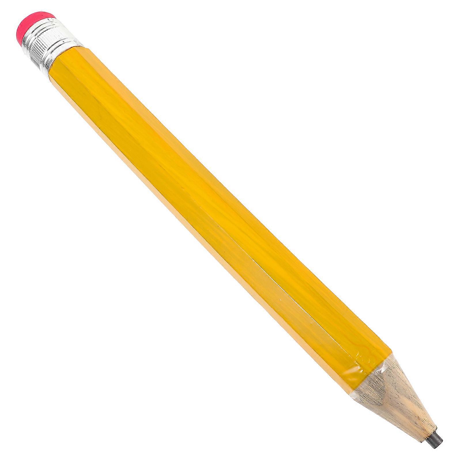 Giant Pencils For Kids Stationery Suitable For Gift Giving Wooden Material 1Pack