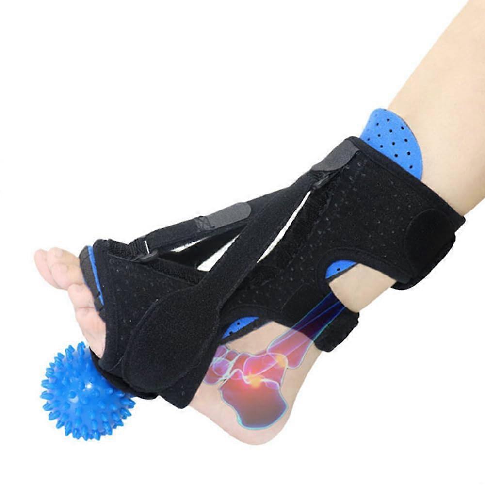 Night Splint for Plantar Fasciitis, 30°90° Adjustable Arch Orthosis, Heel Tendonitis Relief