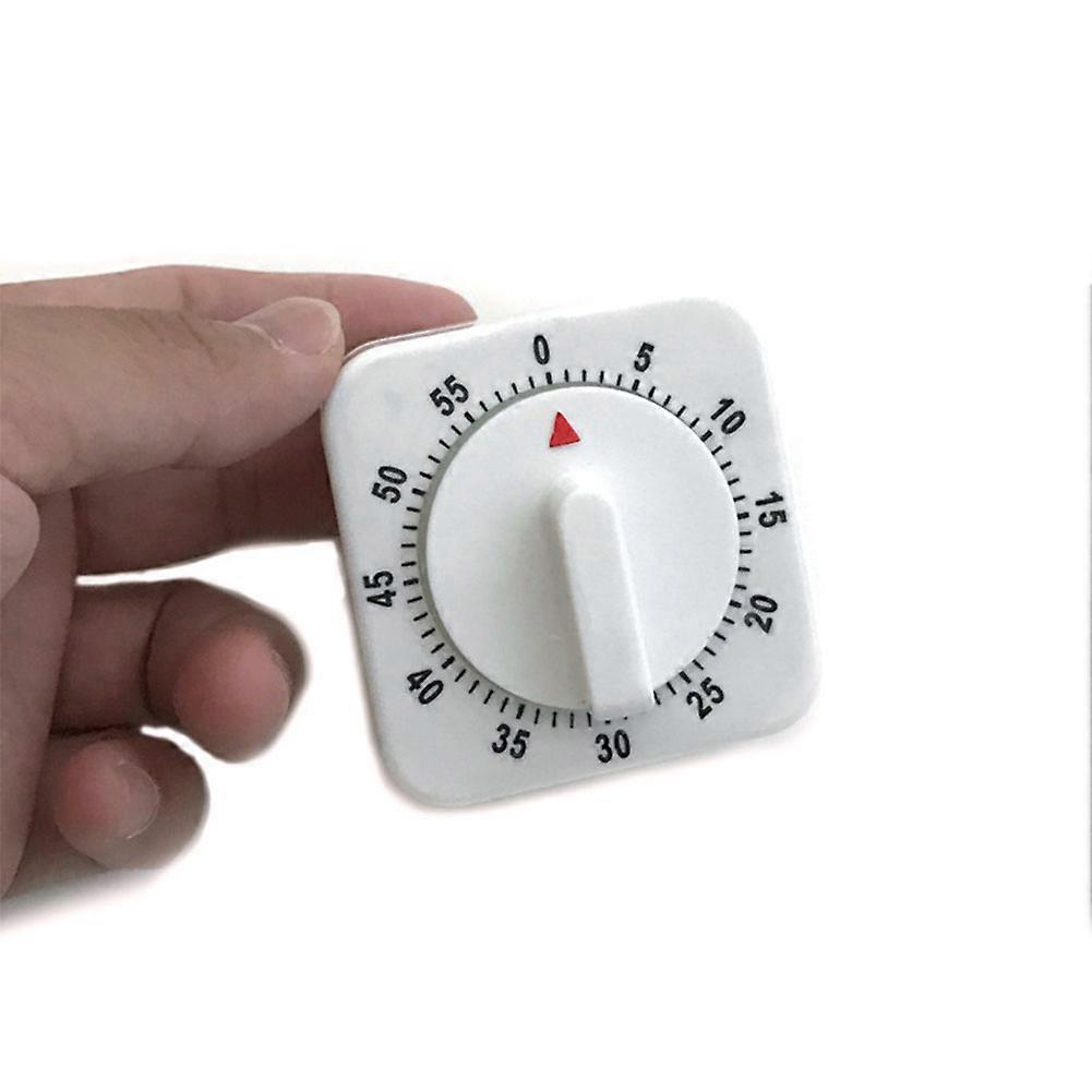 Mini Mechanical Timer 1Hr/60Min Game Count Down Counter Alarm Kitchen Cooking Tool